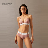 Calvin Klein内衣【新年礼物摩登引力带】女士本命年ck无钢圈软支撑三角杯文胸 TQO-仙女粉 S