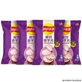 乐事（Lay's）香芋片组合 醇香海盐黑椒味 60g*4包 休闲零食 百事