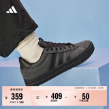adidas DAILY 4.0复古百搭休闲帆布鞋男女阿迪达斯官方轻运动 黑色/碳黑   37