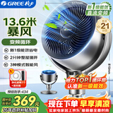 格力（GREE）【直流变频明星单品】空气循环扇遥控电风扇落地扇家用一级能效换气扇循环对流风扇 FXDZ-20X62Bg3
