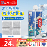 立邦美缝剂防水防霉甄美缝瓷砖地砖填缝剂美缝胶专用工具勾缝剂 【氢化耐黄变】炫亮银 400g