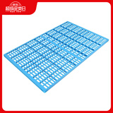 憨憨宠 猫狗笼脚垫板 狗舍防滑卡脚垫板网格可拼接加厚散热板（单片装） 长宽为58*41cm 蓝色