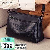 viney牛皮包包女包斜挎妈妈包中年轻奢单肩包生日礼物高级感送女友老婆