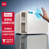 得力（deli）保险柜2026年新款家用保险箱 天机30cm掌静脉解锁 【挥掌即开】 家用防盗防搬走保管箱 AE335-J白