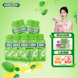 绿箭 无糖口香糖 薄荷味约40粒56g*6瓶 清新口气接吻糖 休闲零食糖果