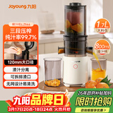 九阳（Joyoung）原汁机三段压榨家用多功能大口径电动冰淇淋机全自动冷压榨果汁果蔬机渣汁分离Z12-LZ566 