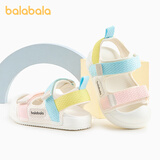 巴拉巴拉（BALABALA）儿童凉鞋夏季宝宝学步鞋男女童包头小孩户外软底耐磨婴幼儿洞洞鞋