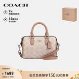 蔻驰（COACH）【品牌直供】女士ROWAN手提单肩斜挎波士顿包CW330礼物