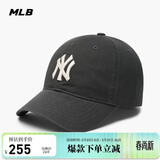 MLB帽子男女情侣棒球帽软顶鸭舌帽休闲运动帽四季3ACP6601N-50CGS-F
