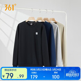 361°卫衣男装春夏季长袖运动服休闲跑步圆领宽松上衣服652334801D-6