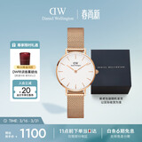丹尼尔惠灵顿（DanielWellington）DW女士手表轻奢流金简约石英欧美腕表送女友生日礼物DW219