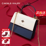 CAKNLS&KALRY奢侈品牌女包新款包包女款单肩包小包斜挎包情人节生日礼物送女友 米白色 纪念日生日礼物送女友老婆礼盒装