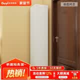 古宜 鞋柜 欧式柜子带感应灯衣帽架烤漆储物柜柜门厅柜进门鞋柜玄关 烤漆门副柜【单面烤漆】