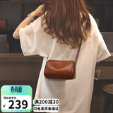 YUYULA牛皮包包女包斜挎包品牌洋气迷你单肩小包生日礼物轻奢送女友老婆