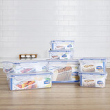 乐扣乐扣（LOCK&LOCK）塑料密封保鲜盒套装厨房冷冻保鲜储物收纳盒7件套