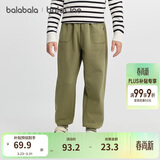 巴拉巴拉童装儿童裤子男童女童长裤秋冬装运动百搭休闲裤时尚卫裤束脚裤潮