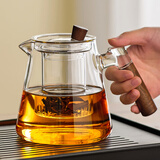 泥也茶壶玻璃泡茶壶茶水分离泡茶壶家用2026新款高硼硅茶壶大容量办公