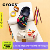 CROCS卡骆驰贝雅儿童洞洞鞋户外包头童鞋沙滩鞋凉鞋拖鞋/207013/207012 深蓝色-410 31 (190mm)