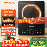 九阳（Joyoung）电磁炉电陶炉2200W大功率家用触控按键耐用面板十档火力纤薄定时功能电磁灶火锅炉C22S-N650