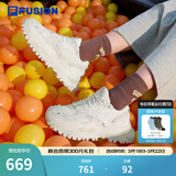 FILA FUSION斐乐女鞋BIANCO老爹鞋季新款硬糖鞋休闲鞋厚底运动鞋女 棉花糖/银-MM 37.5