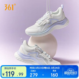 361°运动鞋女春夏季网纱透气轻便减震通勤休闲慢跑步鞋女682322205F-8