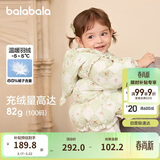 巴拉巴拉童装婴儿羽绒服女童宝宝冬季短款外套儿童保暖萌男童