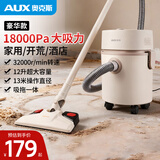 奥克斯（AUX）桶式吸尘器家用强劲大吸力工业开荒装修美缝车用商用地毯吹吸尘机12L大容量AXC-22AT588A豪华版