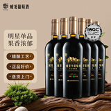 威龙沙漠绿洲玛瑟兰精选干红葡萄酒750ml*6支整箱礼品红酒京东自营