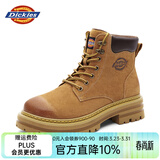 Dickies马丁靴男鞋2026春季百搭靴子男女情侣大黄靴厚底增高鞋子男工装靴 57土黄 42 【偏大一码，适合运动鞋43】