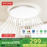 京东京造U1 Pro 卧室吸顶灯D450全光谱智能护眼吸顶灯三防灯