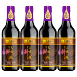 李锦记（LEE KUM KEE）酱油 天成一味特级鲜0添加防腐剂双重发酵酿造生抽烧烤料调味500m 【双重发酵】天成一味500ml*4瓶