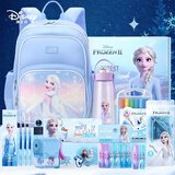 迪士尼（Disney）文具套装 小学生书包儿童水杯文具礼盒学习用品儿童节礼物女孩生日礼物 艾莎公主一年级入学礼包
