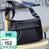 POLO单肩包男士斜挎包男机能风男包大容量邮差包运动挎包iPad包手机包