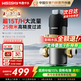WISESKY韦思卡尔反重力前置过滤器大通量全屋家用前十名反冲洗净水器80T