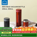 乐扣乐扣（LOCK&LOCK）不锈钢纤巧便携保温杯茶水杯车载商务杯子200ml红色LHC550