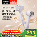 松下（Panasonic）高速护发吹风机速干负离子电吹风家用不伤发送女友生日礼物小森林霞光紫EH-NE6L