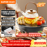 苏泊尔（SUPOR）围炉煮茶电陶炉多功能家用电煮茶炉养生泡茶烧水煮茶器蒸茶器白茶黑茶蒸茶器不挑器具SW-DTL-W1
