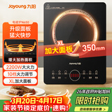 九阳（Joyoung）电磁炉电陶炉2200W大功率家用触控按键耐用面板十档火力纤薄定时功能电磁灶火锅炉C22S-N650