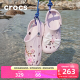 卡骆驰（CROCS）洞洞鞋贝雅男鞋女鞋轻便耐磨一脚蹬拖鞋休闲鞋|10126 裸粉-6PI 39 (240mm)