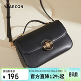 意尔康包包女包百搭马鞍包单肩包软面手提包女士斜挎包包女款2026年黑