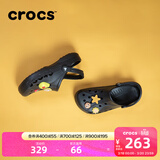 卡骆驰（CROCS）洞洞鞋贝雅男鞋女鞋轻便耐磨一脚蹬拖鞋休闲鞋|10126 黑色-001 44 (280mm)