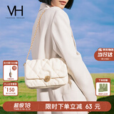 VANESSA HOGAN VH女包蓬蓬软包质感柔软褶皱菱格方包百搭腋下包牛皮单肩斜挎包