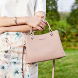 梦特娇女包包女款新款真皮斜挎包女水桶包托特包妈咪包生日礼物女送老婆