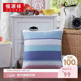 恒源祥 全棉抱枕被车载汽车办公室两用靠垫枕头二合一春秋被毯子40*40cm