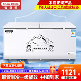 雪贝娜冰柜商用大容量全冷冻家用双温卧式冷柜展示柜 698单温【铜管一级能效】长1.7米