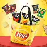 乐事（Lay's）薯片全球迅游礼包套装599g送女友原装进口礼盒零食大礼包礼物