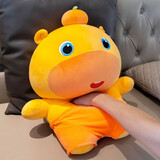 多爱（Duoai）官方正版水豚噜噜玩偶公仔毛绒卡皮巴拉玩偶超大号送女友520礼物 呆呆 23cm 送女孩女友道歉礼物送女生男生