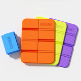 JAJALIN户外防潮垫便携小坐垫可折叠野餐垫登山垫野外防水泡沫地垫蓝色