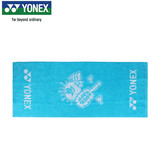 尤尼克斯（YONEX）羽毛球运动毛巾棉质跑步健身吸汗卡通AC002025CR薄荷蓝