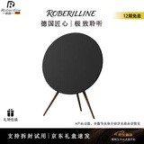 ROBERILLINE德国品牌柏林之声新款蓝牙音箱家庭影院级大功率低音炮客厅落地轻奢摆件全景环绕沉浸式立体音响 黑色顶配版1500W【尺寸70.1*90.8*41.2】